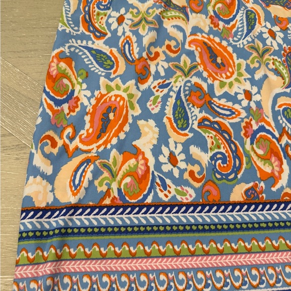 MSK Multicolor Paisley Midi Dress - Picture 2 of 6